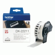 DK-22211 - Rouleau d'étiquettes Brother original  Blanc, 29 mm x 15,24 m