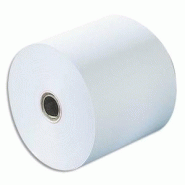 Exacompta bobine caisse et calculatrice 57 x 70 x 12 mm, 42 mètres, papier 1 pli offset blanc 60g pefc