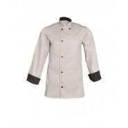 Mathisml50 - veste de cuisine - snv - pressions noires