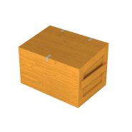 Coffre de rangement en bois réf-8002661 - Hags