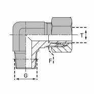 Raccords à bague - Mâle BSP Conique (Whitworth) - LLCMCOE0402 - CMCO 04LL/1/8 EQ, 4.0mm, 08x100