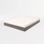THE WHITE STONE Matelas simple 90x200 Memory Foam Breeze, ressorts ensachés, 30 cm, Breeze, anti-allergique, déhoussable, fabriqué en Italie - mult