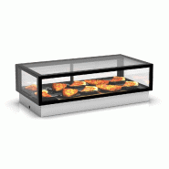 Vitrine chauffante INTEGRA Drop-In basse - 1 niveau - 1200 mm - H265 mm | Sayl Barcelona