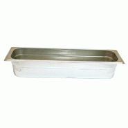 Bac Gastronorm 2/4 en acier inoxydable 18/10, dimensions 530 x 162 x 100 mm, capacité 5,5 litres pour usage professionnel en cuisine | Sammic - inox