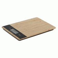 Balance de cuisine numérique Noir - Usage non-intensif - Home ESPRIT - Métal et Bambou - 21,5x15x1,8 cm Balance de cuisine numérique Noir - Usage non-intensif - Home ESPRIT - Métal et Bambou - 21,5x15x1,8 cm