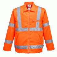 Blouson Haute-Visibilité bicolore - Orange / L