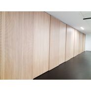 Cloison mobile acoustique de 39 à 60 rwdb panneaux pleins ou vitrés_1