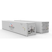 Container frigorifique 40 pieds idéal pour vos besoins de stockage alimentaire ou non alimentaire sous température dirigée (froid positif ou négatif) - REEFER