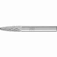 Fraise sur tige RBF D. 6 mm L. Tête 18 mm D. De la tige 6 mm carbure engrènement 3 PLUS PFERD Fraise sur tige RBF D. 6 mm L. Tête 18 mm D. De la tige 6 mm carbure engrènement 3 PLUS PFERD