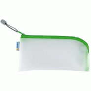 HERMA Sac à fermeture éclair Mesh Bags, 11x23/DL, EVA, vert - 20004