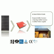 Kit panneaux photovoltaïque connecté réseau cps-fr  3kw