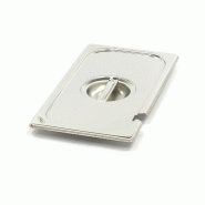 Maxima Couvercle gastronorm - 1/3 GN - acier inoxydable - avec ouverture pour cuillère – 32.5 × 17.6 × 2.5 cm - AKS-09367772 Maxima Couvercle gastronorm - 1/3 GN - acier inoxydable - avec ouverture pour cuillère – 32.5 × 17.6 × 2.5 cm - AKS-09367772