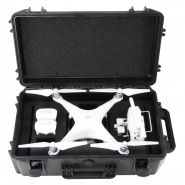 Phantom 4 helices montées - malette de rangement pour drone - caltech  - mallette étanche - ven-p4h