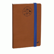 Quo Vadis - Agenda 16 mois - 2026-2027 - Président SD - Multilingue - Everest - Marron - 16 mois de septembre à décembre - 21x27 cm - marron papier