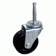Roulettes sans frein Ø80 mm avec Inserts – compatibles avec portants réf. 44476 & 43667