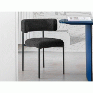 Lot de 2 fauteuils Amelie en tissu Lot de 2 fauteuils Amelie en tissu