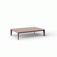 Table basse 120x80 PASADENA - garnet
