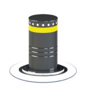 Borne escamotable Sumo-f auto-e avec finition en acier ou inox brossé