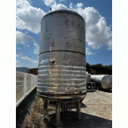Cuve en acier inoxydable 304 12 000 litres d'occasion - référence : c7663