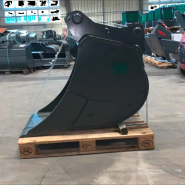 Godet de creuse Egli ETL 160-600 - OilQuick OQ 65 - 600mm - 345L - 12.5-16t