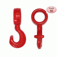Grade 80 - Crochet coulissant sans linguet G80 - Accessoires de levage Sylev