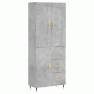 Helloshop26 - Buffet bahut commode armoire meuble de rangement organisateur cuisine salle de séjour salon haut 69,5 x 34 x 180 cm 02_0034533 - 300021 Helloshop26 - Buffet bahut commode armoire meuble de rangement organisateur cuisine salle de séjour salon haut 69,5 x 34 x 180 cm 02_0034533 - 300021