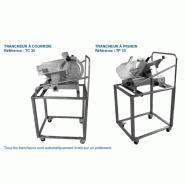 Location de trancheur inox - modèles TC 35 et TP 35 - lame 350 mm, hygiène irréprochable Location de trancheur inox - modèles TC 35 et TP 35 - lame 350 mm, hygiène irréprochable