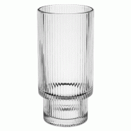 Lot de 6 gobelets empilables 470 ml en verre sodocalcique transparent, MAE