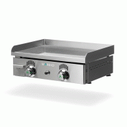 Plancha à gaz novo-crom rainurée en chrome - l600 | MAINHO - NCRR60N