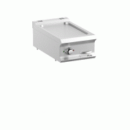 Plaque a snack professionnel electrique plaque lisse 33x54 a poser ... - PFTBE74TL