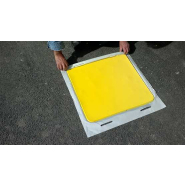 Plaque d'obturation réutilisable 900 x 900 mm - PL90 Plaque d'obturation réutilisable 900 x 900 mm - PL90