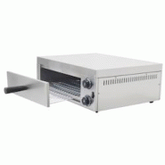 Romux® - Four à Pizza Électrique Compact Simple - 1 Pizza de 30 cm - Chauffage Rapide - Acier Inoxydable - 350°C - 1600 W - Modèle de Table Romux® - Four à Pizza Électrique Compact Simple - 1 Pizza de 30 cm - Chauffage Rapide - Acier Inoxydable - 350°C - 1600 W - Modèle de Table