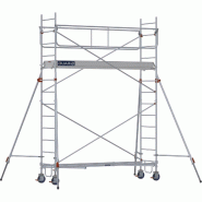 Échafaudage roulant acier ROLLSTAR 295 - Hauteur de travail : 4,90 m - DUARIB - 8330032 Échafaudage roulant acier ROLLSTAR 295 - Hauteur de travail : 4,90 m - DUARIB - 8330032