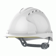 Casque de travail glissière ventilé EVO2 Comfort Plus Blanc - Taille unique multicolore multi-matériau 5038428553704 Casque de travail glissière ventilé EVO2 Comfort Plus Blanc - Taille unique multicolore multi-matériau 5038428553704