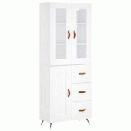 Helloshop26 - Buffet bahut commode armoire meuble de rangement organisateur cuisine salle de séjour salon haut 69,5 x 34 x 180 cm 02_0032692 - 300021 Helloshop26 - Buffet bahut commode armoire meuble de rangement organisateur cuisine salle de séjour salon haut 69,5 x 34 x 180 cm 02_0032692 - 300021