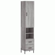 Helloshop26 - Buffet bahut commode armoire meuble de rangement organisateur cuisine salle de séjour salon haut sonoma 34,5 x 34 x 02_0035211 - 300021_0