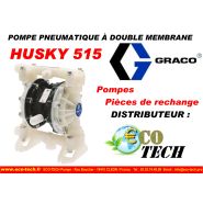 Pompe pneumatique graco à double membrane husky 515 corse bretagne