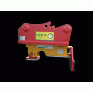 Pousse-tuyaux RSA 60 pour pelle dès 10 t et chargeuse sur pneus dès 5 t - 15 kg Pousse-tuyaux RSA 60 pour pelle dès 10 t et chargeuse sur pneus dès 5 t - 15 kg