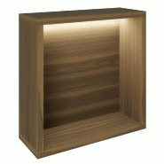Présentoir Cage olivier avec LED 38,4x14,5x38,4cm