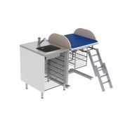 Table à langer pour handicapé - granberg  - électrique à hauteur variable - 332-081-12