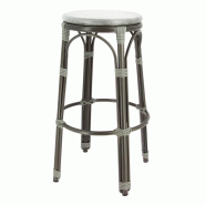 Tabouret exterieur restaurant Biarritz - GRIS Tabouret exterieur restaurant Biarritz - GRIS