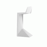 Tabouret haut VOXEL - blanc