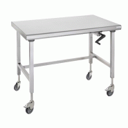 Tournus Equipement Table inox Ergonomix centrale 800 x 1800 x 700 cm Tournus - plastique 414706