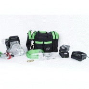 Treuil de tirage 700 kg sur batterie 8082 volts liion chargeur batterie accessoires
