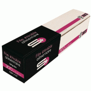 Film étirable PVC en rouleau 0.30x300m avec zip cut dans boite distributrice