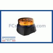 Gyrophare à LED orange autonome embase magnétique avec télécommande C12 MAG 911 SIGNAL Gyrophare à LED orange autonome embase magnétique avec télécommande C12 MAG 911 SIGNAL