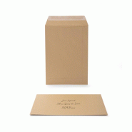 HAMELIN Boîte de 500 pochettes kraft 162x229 (C5), 90 g/m², auto-adhésives - 3020126602015