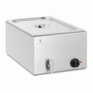 Helloshop26 - Bain-marie chauffe-plat bain-marie professionnel 600 watts 1 x GN 1/1 robinet de vidange 14_0004217 - 3000195141530 Helloshop26 - Bain-marie chauffe-plat bain-marie professionnel 600 watts 1 x GN 1/1 robinet de vidange 14_0004217 - 3000195141530