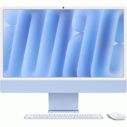 IMac 24p M4 16Go 256Go pour une performance remarquable - Bleu