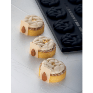 Mini Walnut - Moule en silicone Pavoni Italia - 8 empreintes Mini Walnut - Moule en silicone Pavoni Italia - 8 empreintes